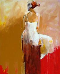 Christy's White Dress by Neil Nagy