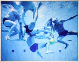 Water Polo Players 02, Olympic Trials by Lawrence Schiller