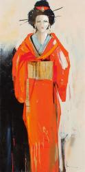 Red Kimono by Neil Nagy