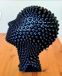 Point Cloud (Head Study) by Julian Voss-Andreae