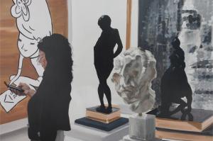 Portrait of the artist as a Battered Head by Eric Fischl