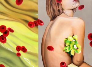 Blood Cells by Manzur Kargar