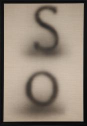 So by Ed Ruscha