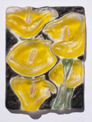 Yellow Lilies by Donald Sultan