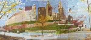 Castle in the Fall by Michael Azgour