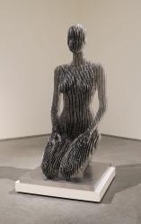 Kneeling Woman on Heels by Julian Voss-Andreae