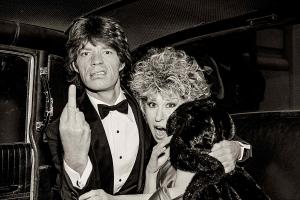 Mick Jagger and Bette Midler by 