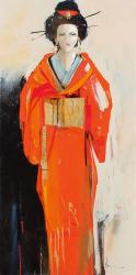 Red Kimono by Neil Nagy