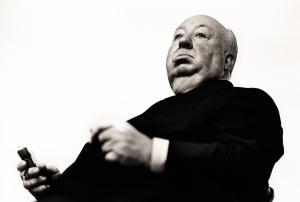 Alfred Hitchcock by Greg Gorman