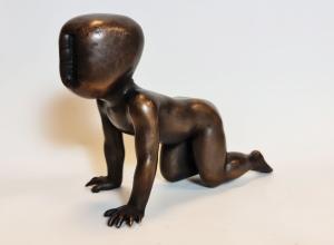 Baby Bronze - 13/200 by David Cerny